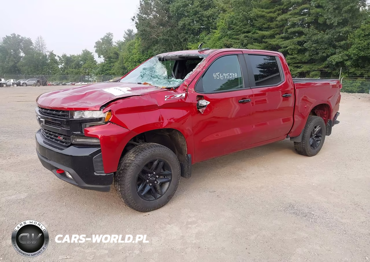 2021 Chevrolet Silverado 1500 4Wd Short Bed Lt Trail Boss VIN:1GCPYFED8MZ195319 - 2