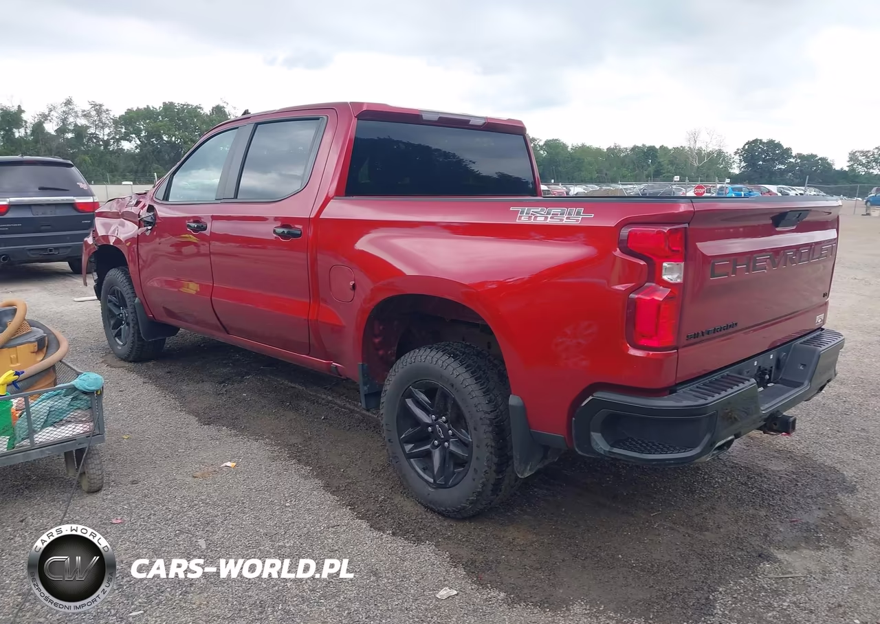 2021 Chevrolet Silverado 1500 4Wd Short Bed Lt Trail Boss VIN:1GCPYFED8MZ195319 - 3