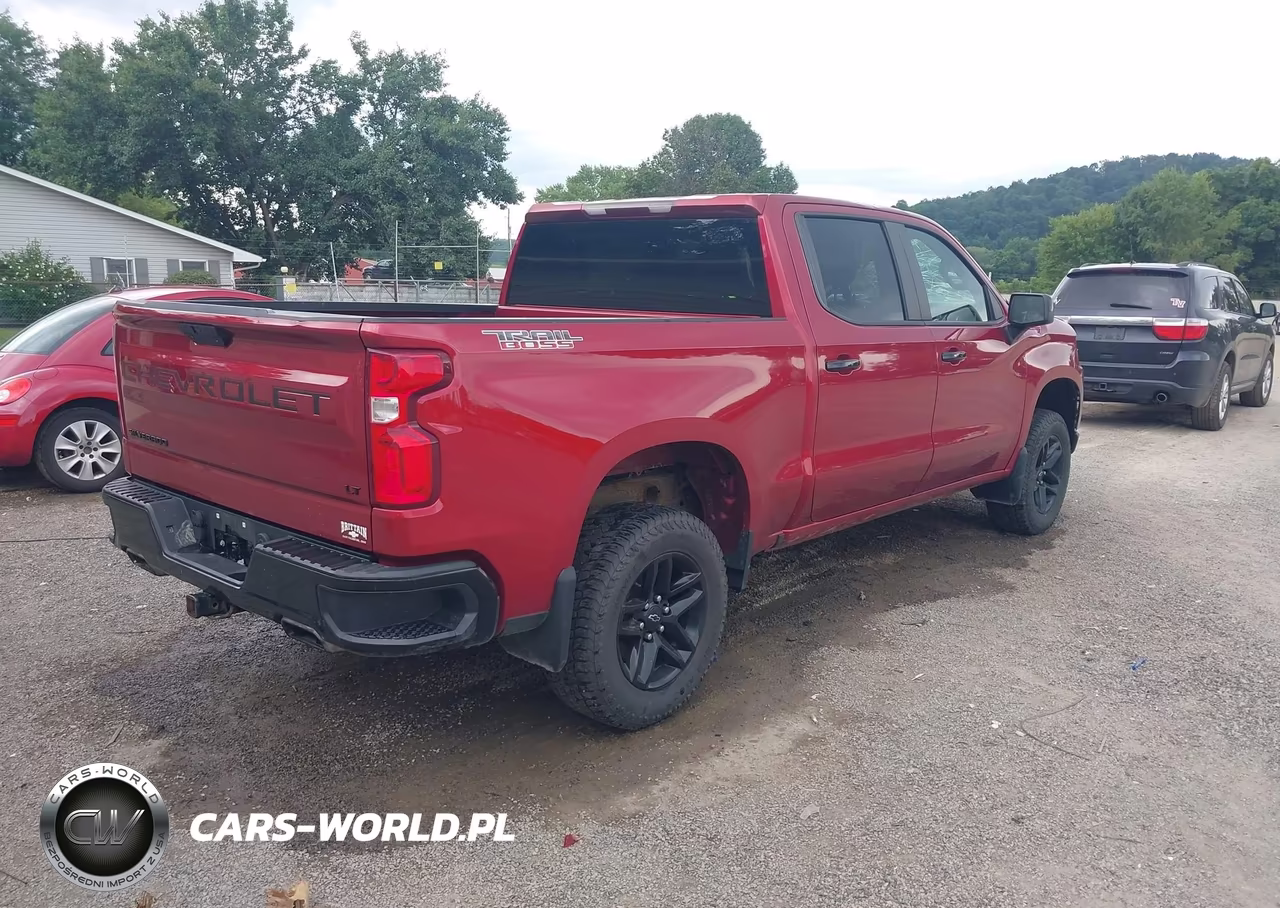 2021 Chevrolet Silverado 1500 4Wd Short Bed Lt Trail Boss VIN:1GCPYFED8MZ195319 - 4