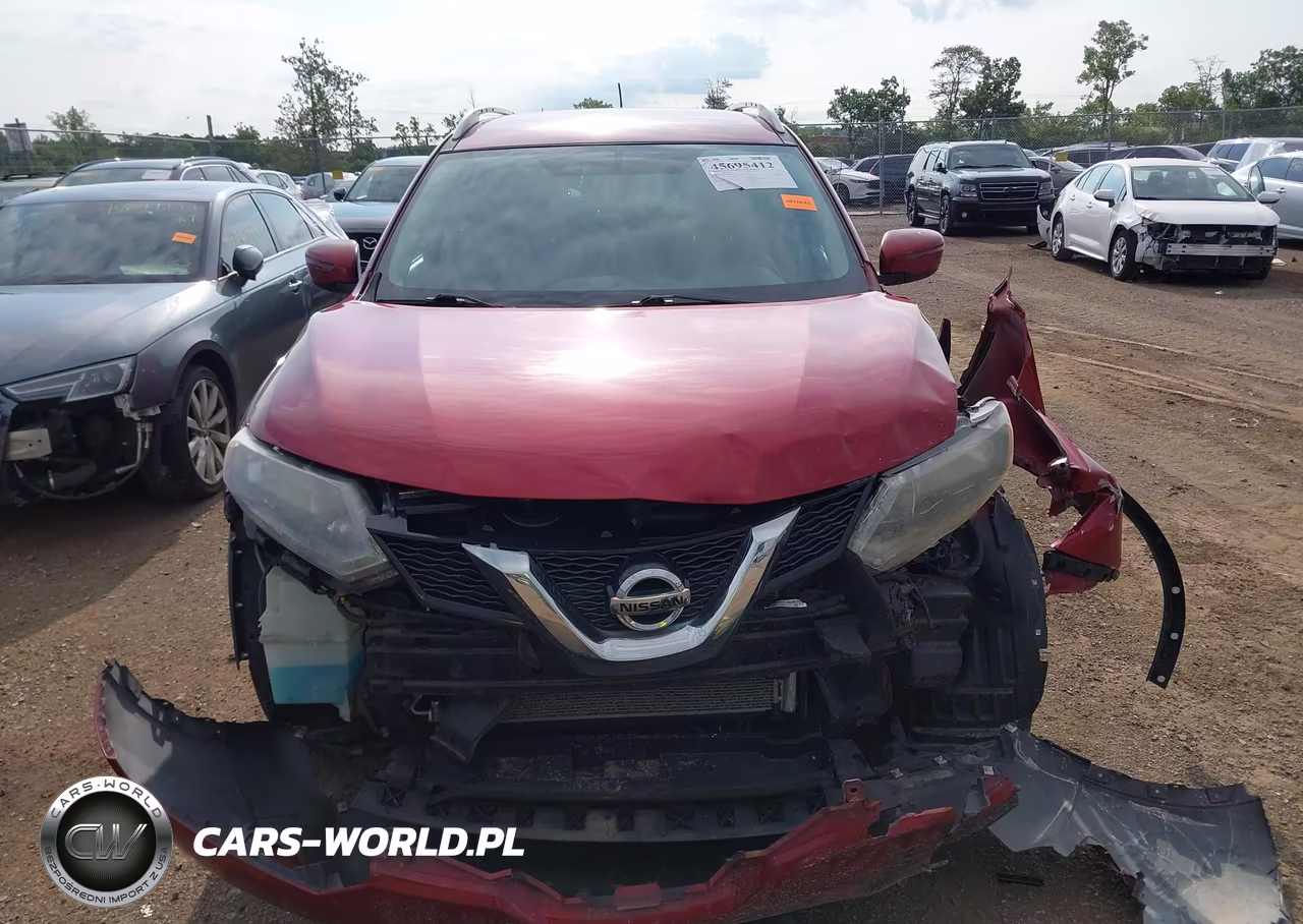 2016 Nissan Rogue Sv VIN:KNMAT2MT0GP651013 - 13