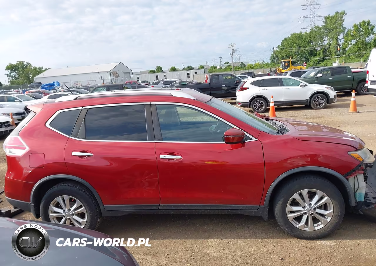 2016 Nissan Rogue Sv VIN:KNMAT2MT0GP651013 - 14