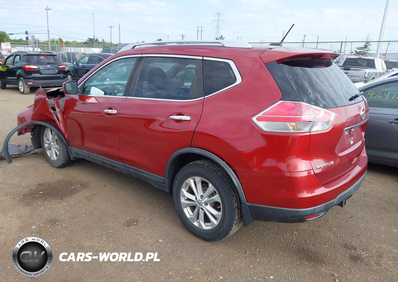 2016 Nissan Rogue Sv VIN:KNMAT2MT0GP651013 - 3