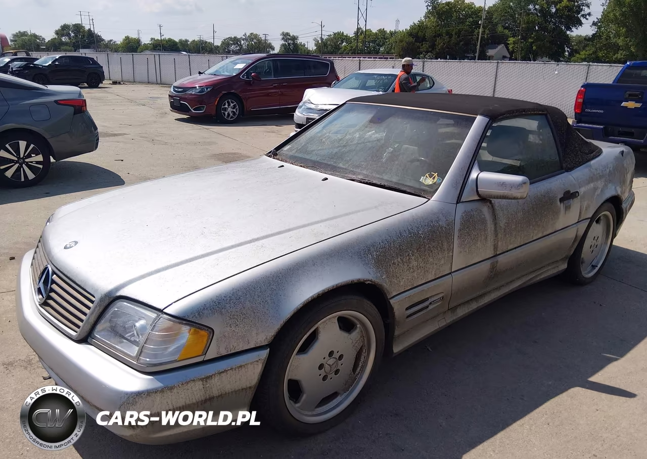 1998 Mercedes-Benz Sl 500 VIN:WDBFA67F7WF163480 - 2