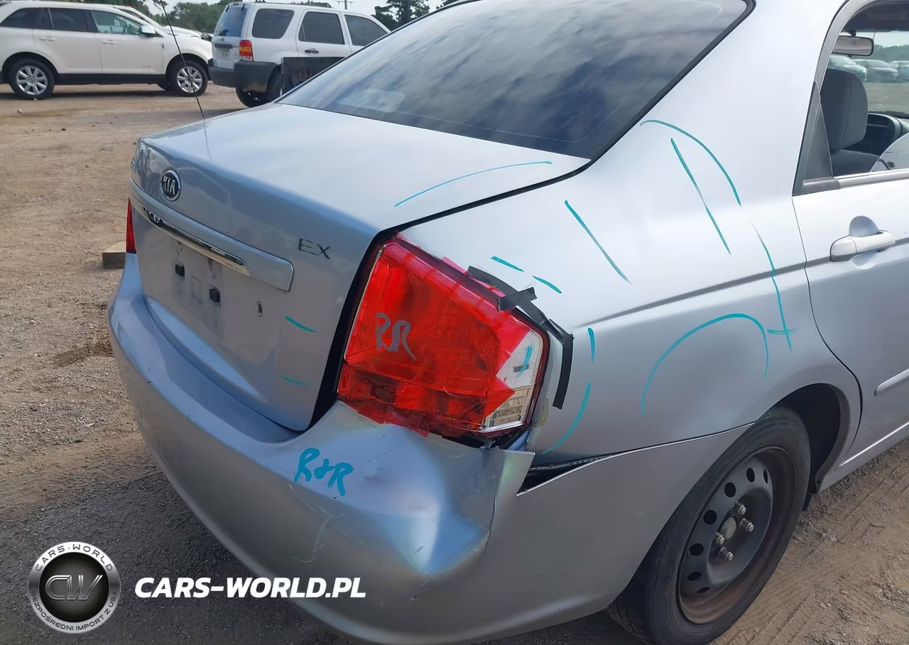 2008 Kia Spectra Ex VIN:KNAFE121685509268 - 12