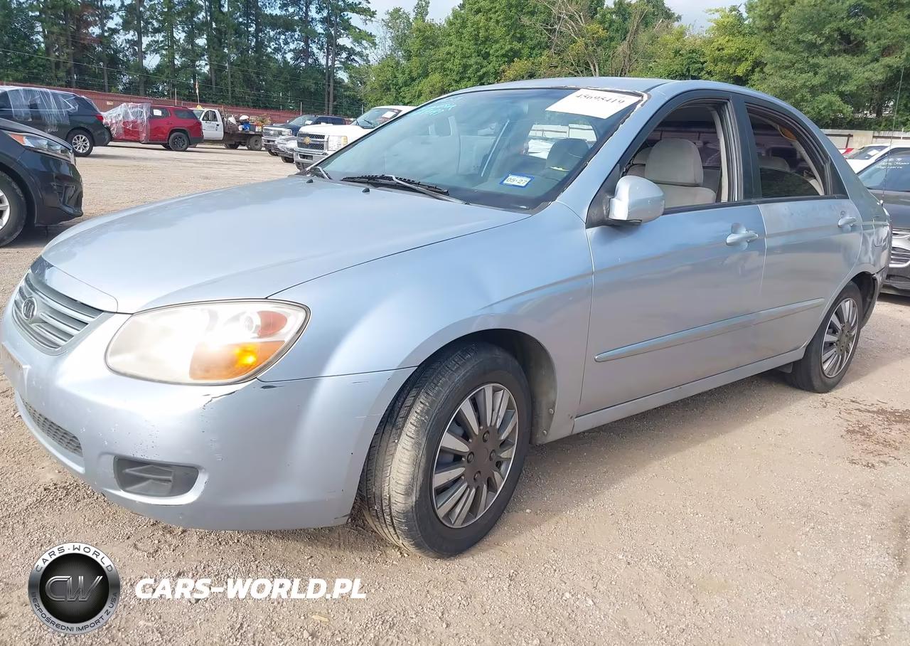 2008 Kia Spectra Ex VIN:KNAFE121685509268 - 2