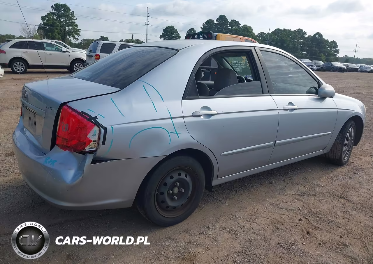 2008 Kia Spectra Ex VIN:KNAFE121685509268 - 4