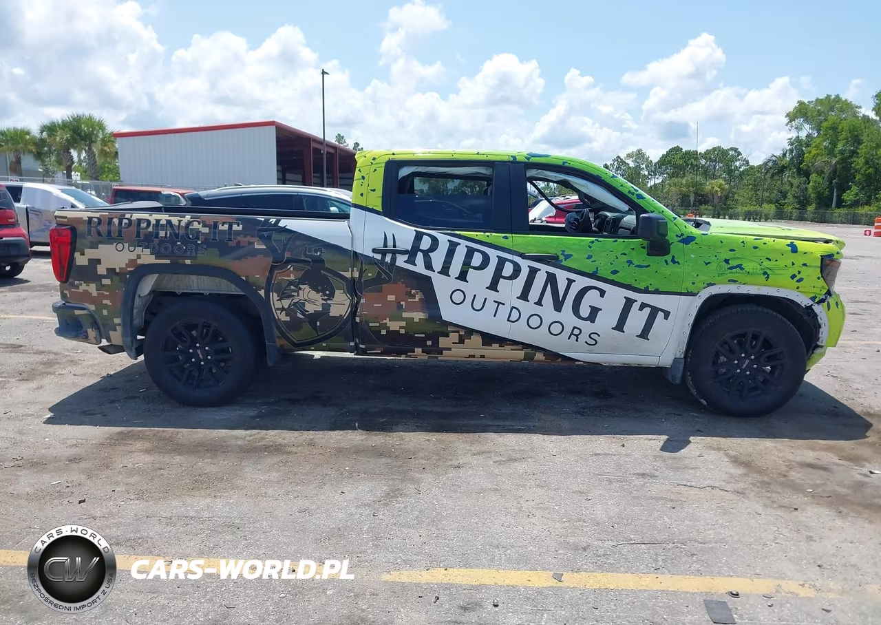 2025 GMC Sierra 1500 4Wd Standard Box Pro VIN:1GTPUAEK7SZ173175 - 12