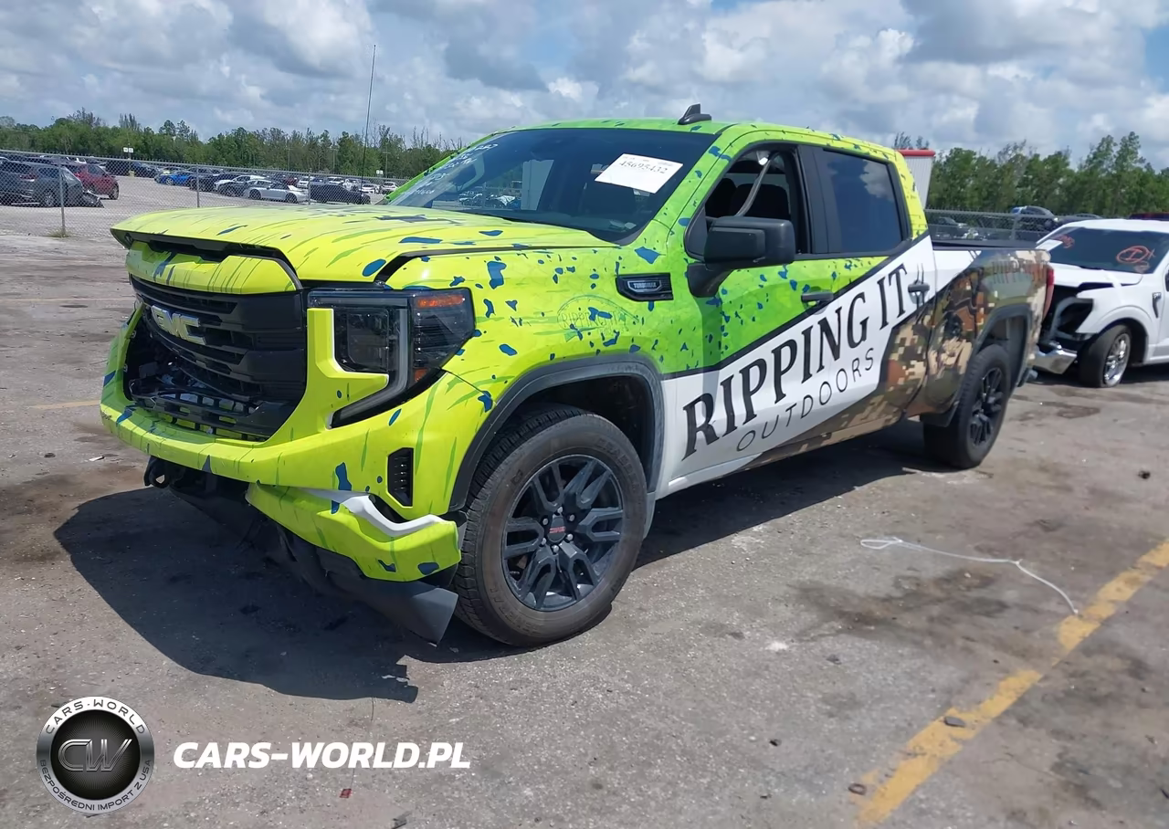 2025 GMC Sierra 1500 4Wd Standard Box Pro VIN:1GTPUAEK7SZ173175 - 2