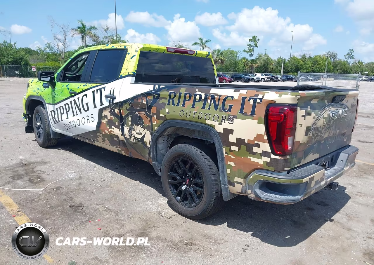 2025 GMC Sierra 1500 4Wd Standard Box Pro VIN:1GTPUAEK7SZ173175 - 3