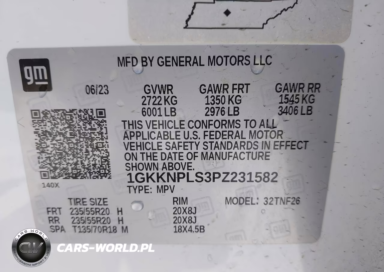 2023 GMC Acadia Fwd Denali VIN:1GKKNPLS3PZ231582 - 9