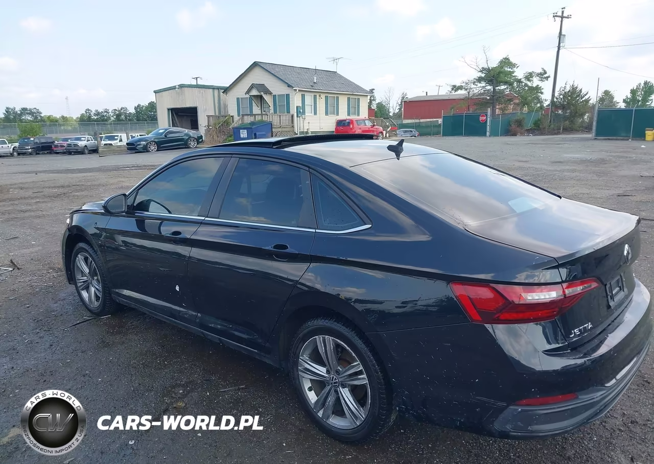 2022 Volkswagen Jetta 1.5T Se VIN:3VW7M7BU8NM023880 - 3