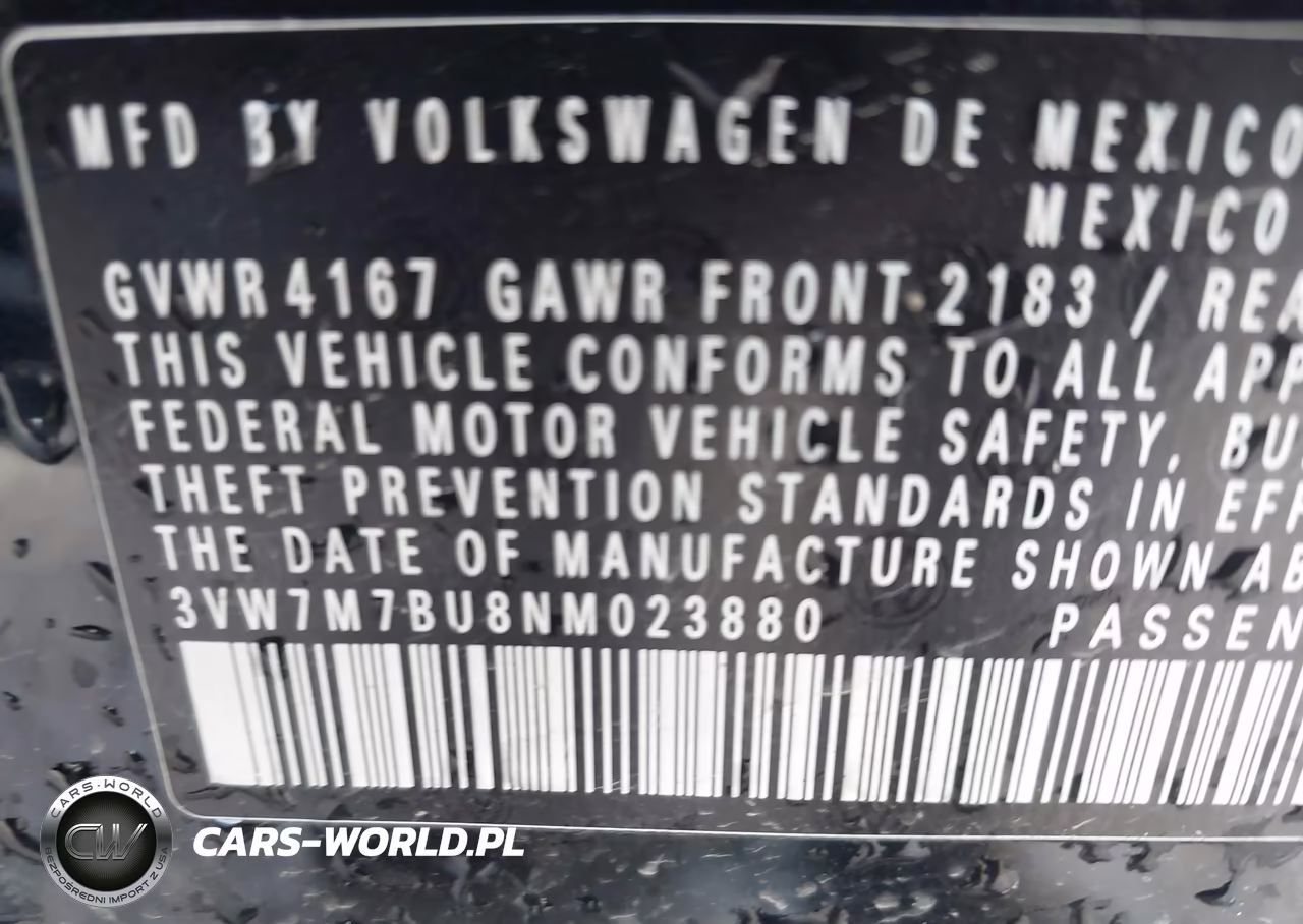 2022 Volkswagen Jetta 1.5T Se VIN:3VW7M7BU8NM023880 - 9