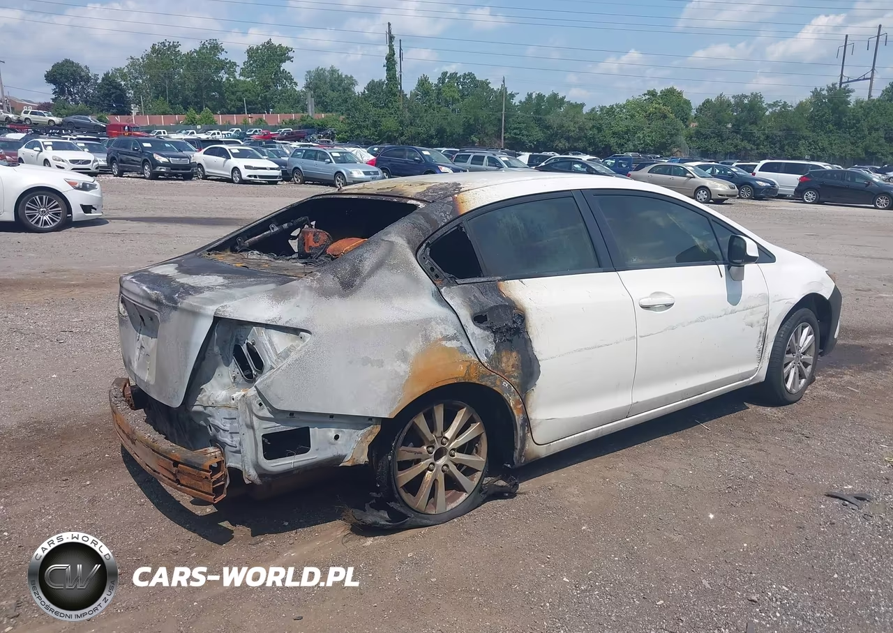 2012 Honda Civic Ex-L VIN:2HGFB2F94CH524422 - 4