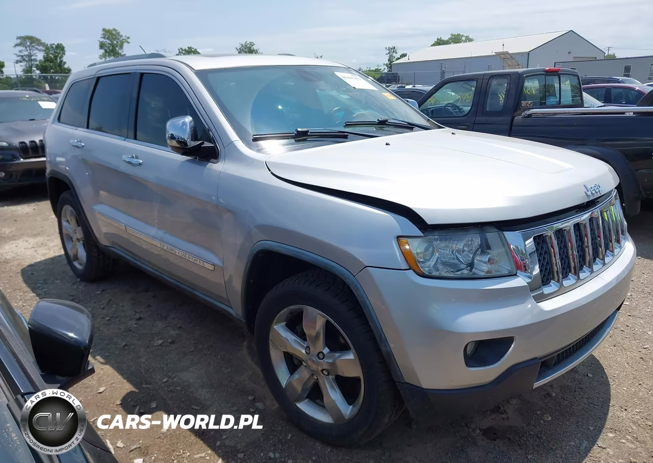 2012 Jeep Grand Cherokee Overland VIN:1C4RJECG3CC204384 - 1