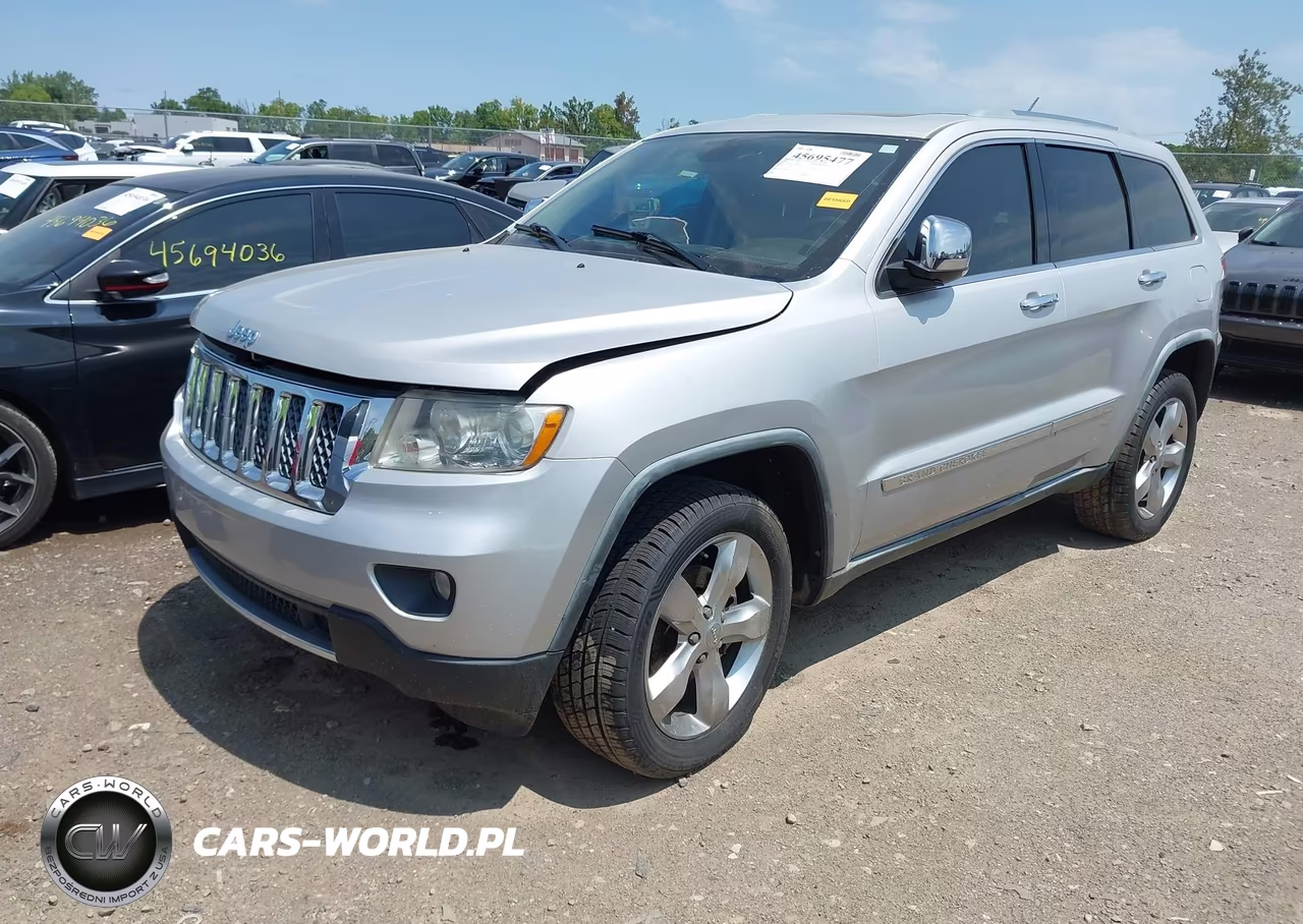 2012 Jeep Grand Cherokee Overland VIN:1C4RJECG3CC204384 - 2