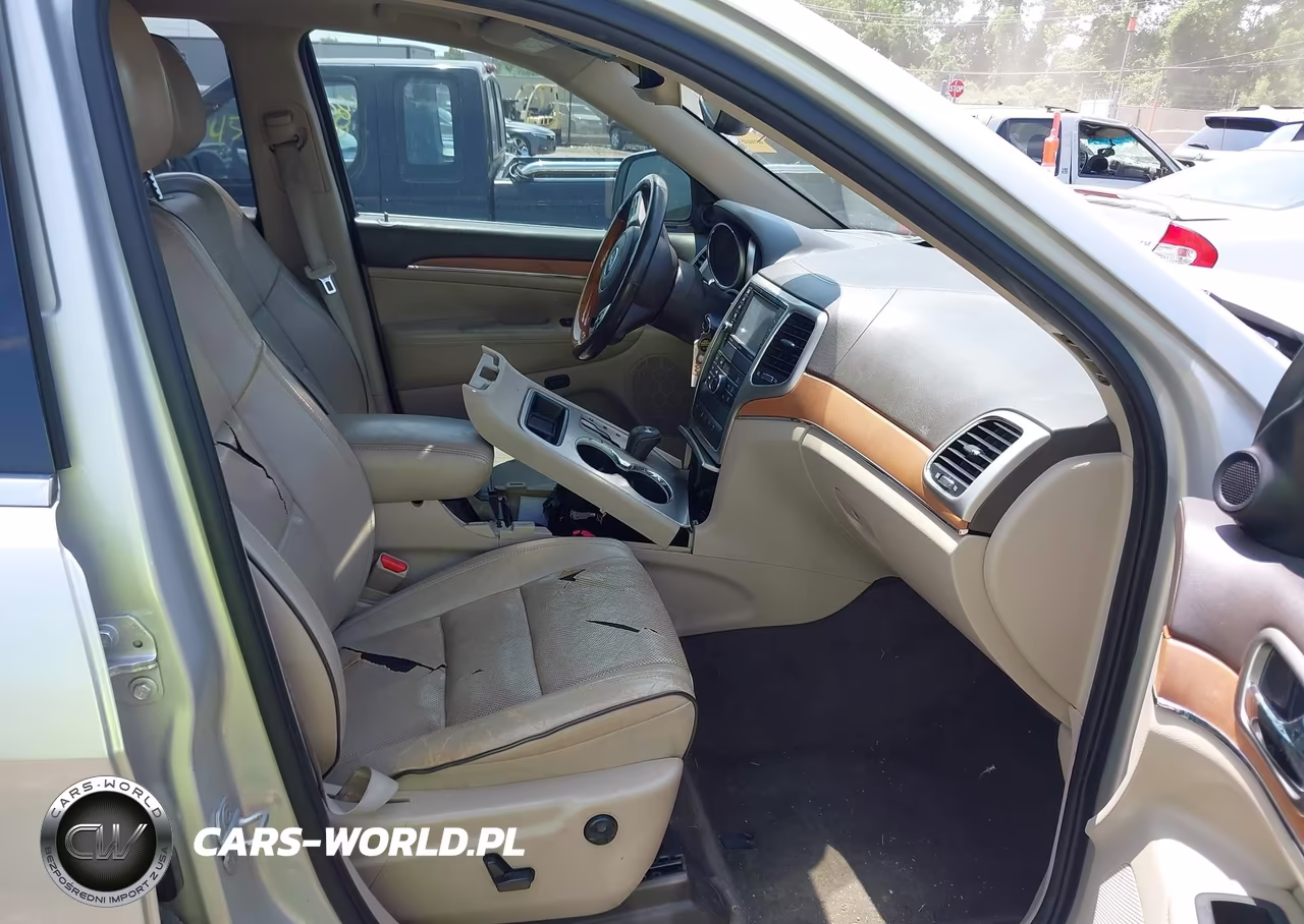 2012 Jeep Grand Cherokee Overland VIN:1C4RJECG3CC204384 - 5