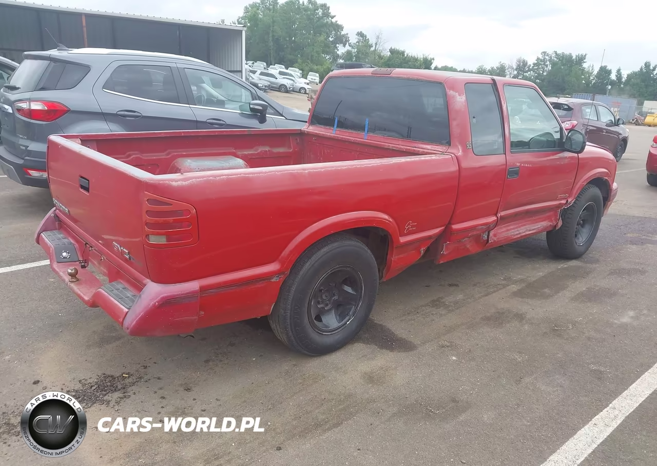 1996 GMC Sonoma VIN:1GTCS19W3T8500468 - 4