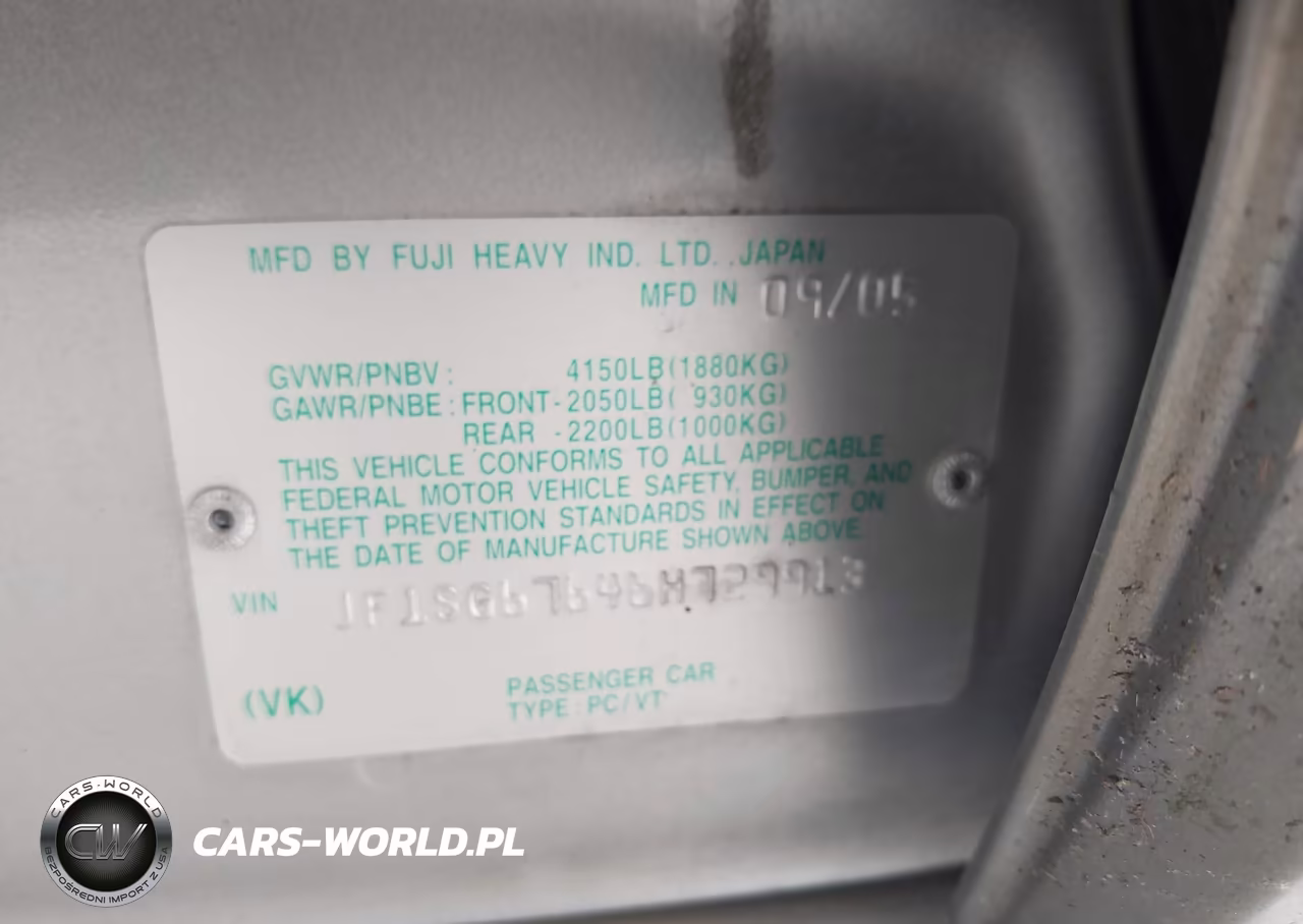 2006 Subaru Forester 2.5X L.l. Bean Edition VIN:JF1SG67646H729913 - 9