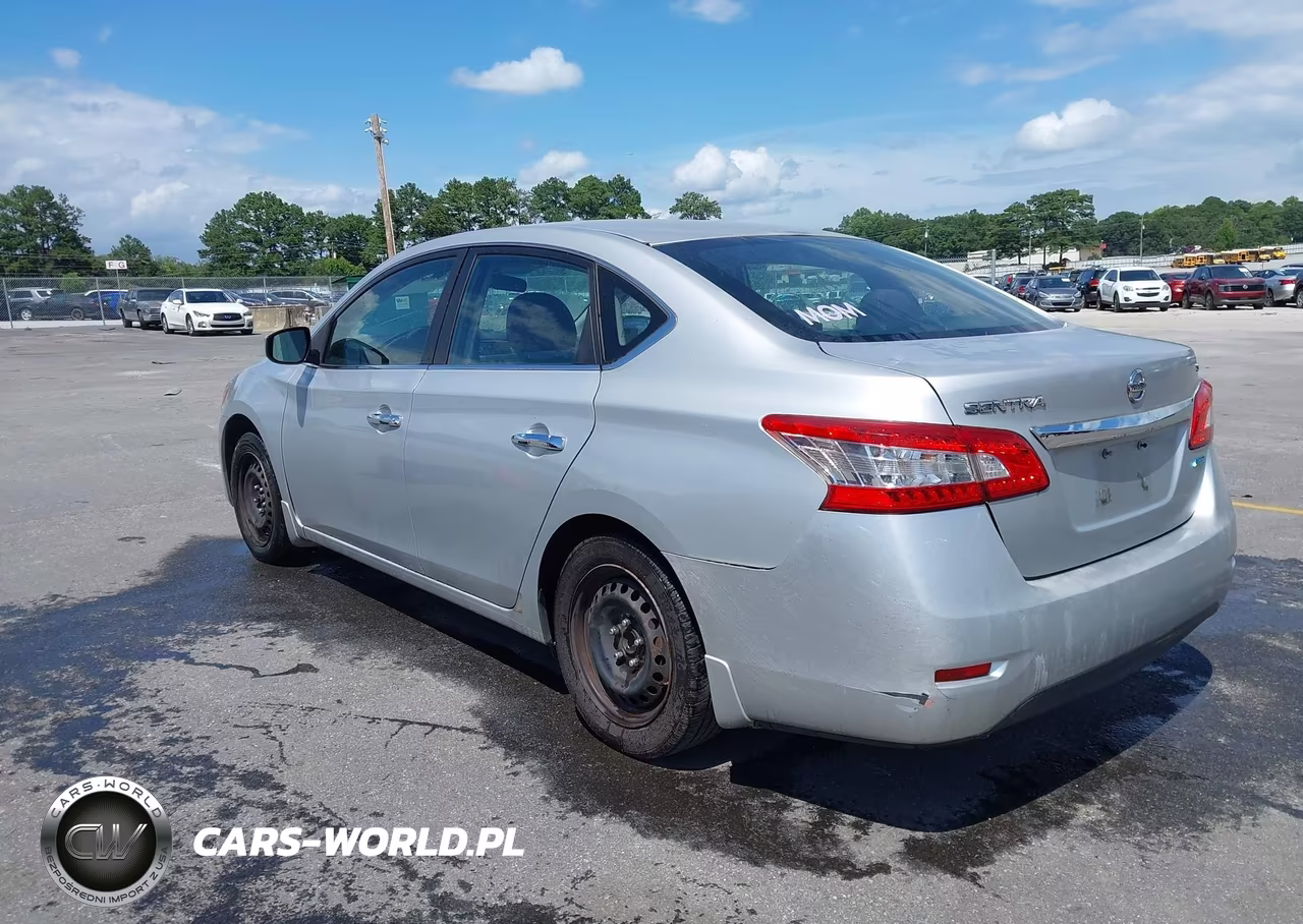2014 Nissan Sentra Fe+ S-Fe+ Sv-S-Sl-Sr-Sv VIN:3N1AB7AP9EY209787 - 3