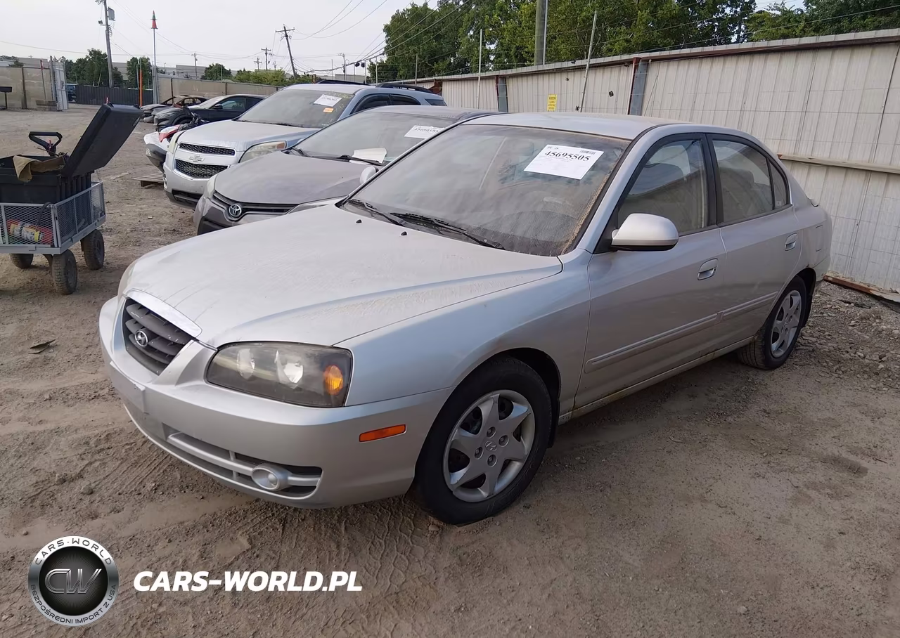 2005 Hyundai Elantra Gls-Gt VIN:KMHDN46D05U036612 - 2