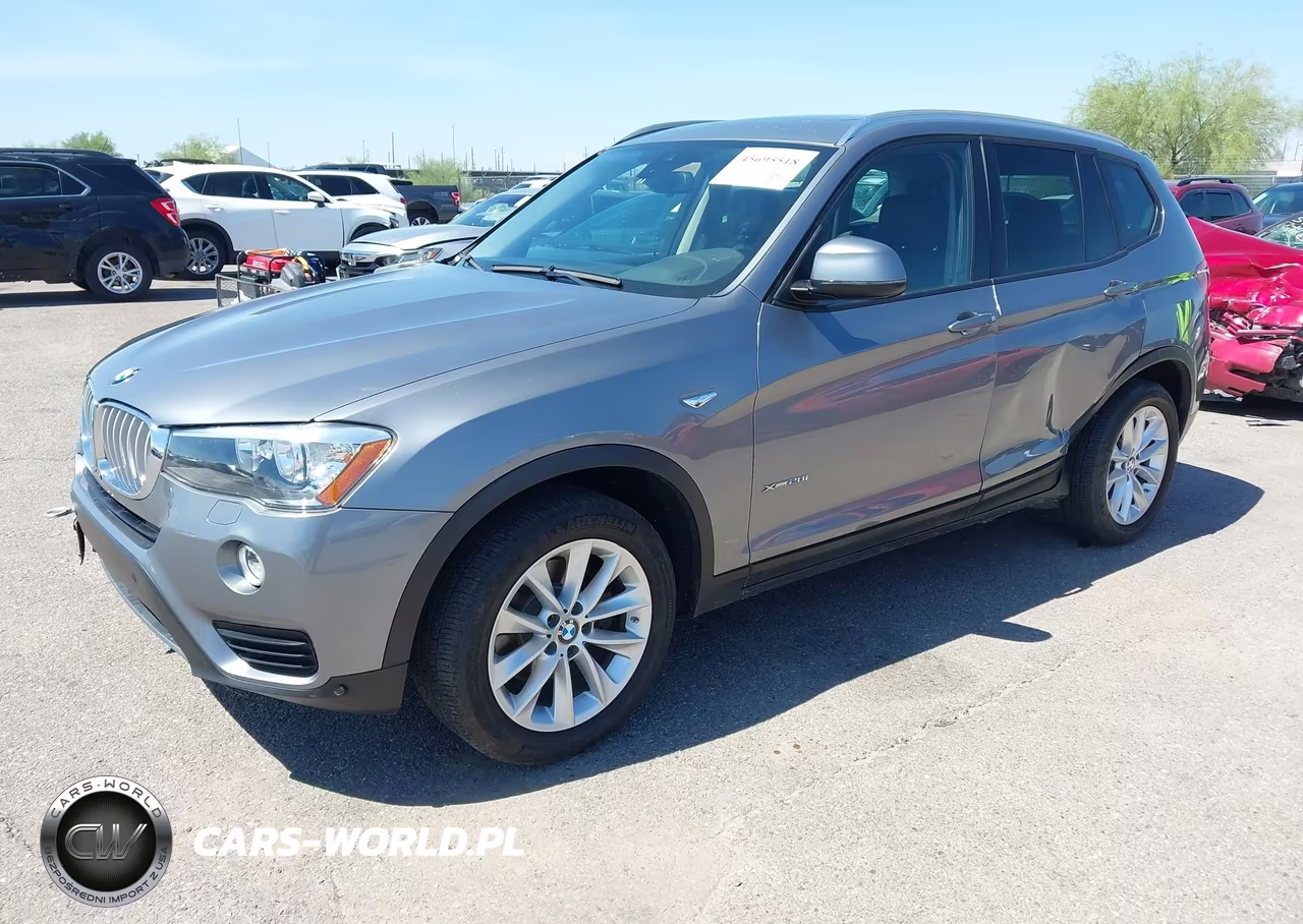 2017 BMW X3 xDrive28I VIN:5UXWX9C34H0T22697 - 2