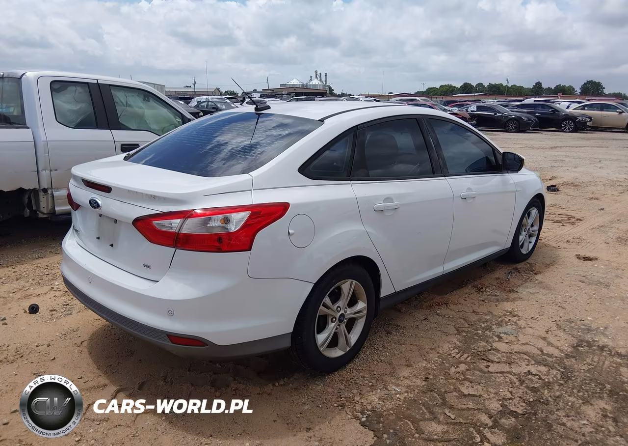 2014 Ford Focus Se VIN:1FADP3F28EL445590 - 4