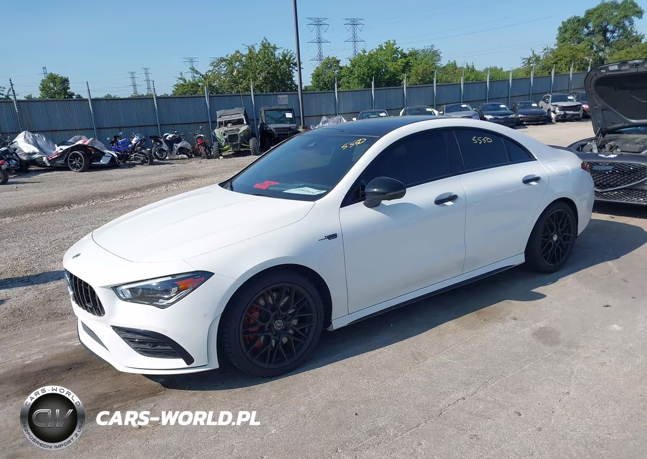 2022 Mercedes-Benz Amg Cla 35 4Matic VIN:W1K5J5BBXNN282582 - 2
