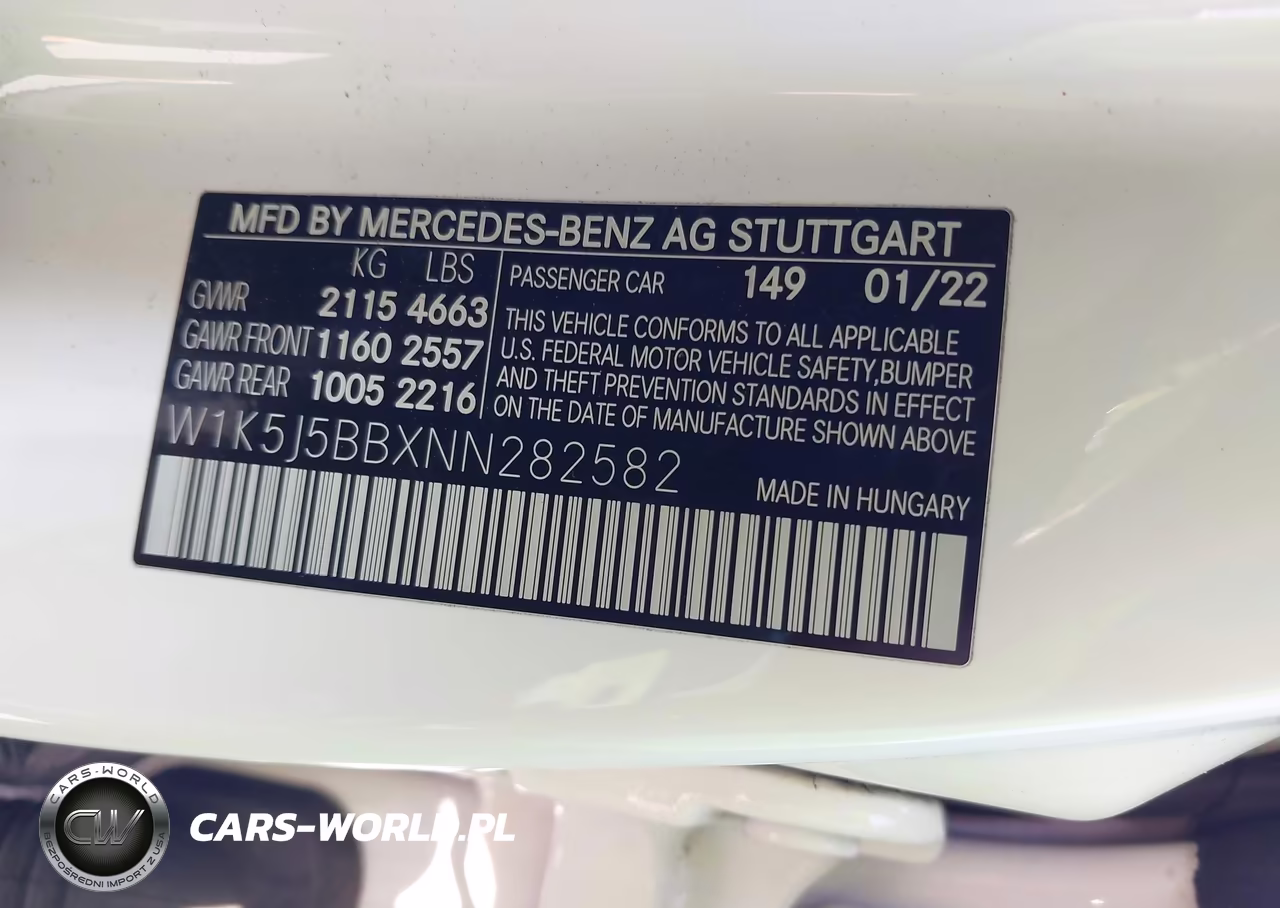 2022 Mercedes-Benz Amg Cla 35 4Matic VIN:W1K5J5BBXNN282582 - 9