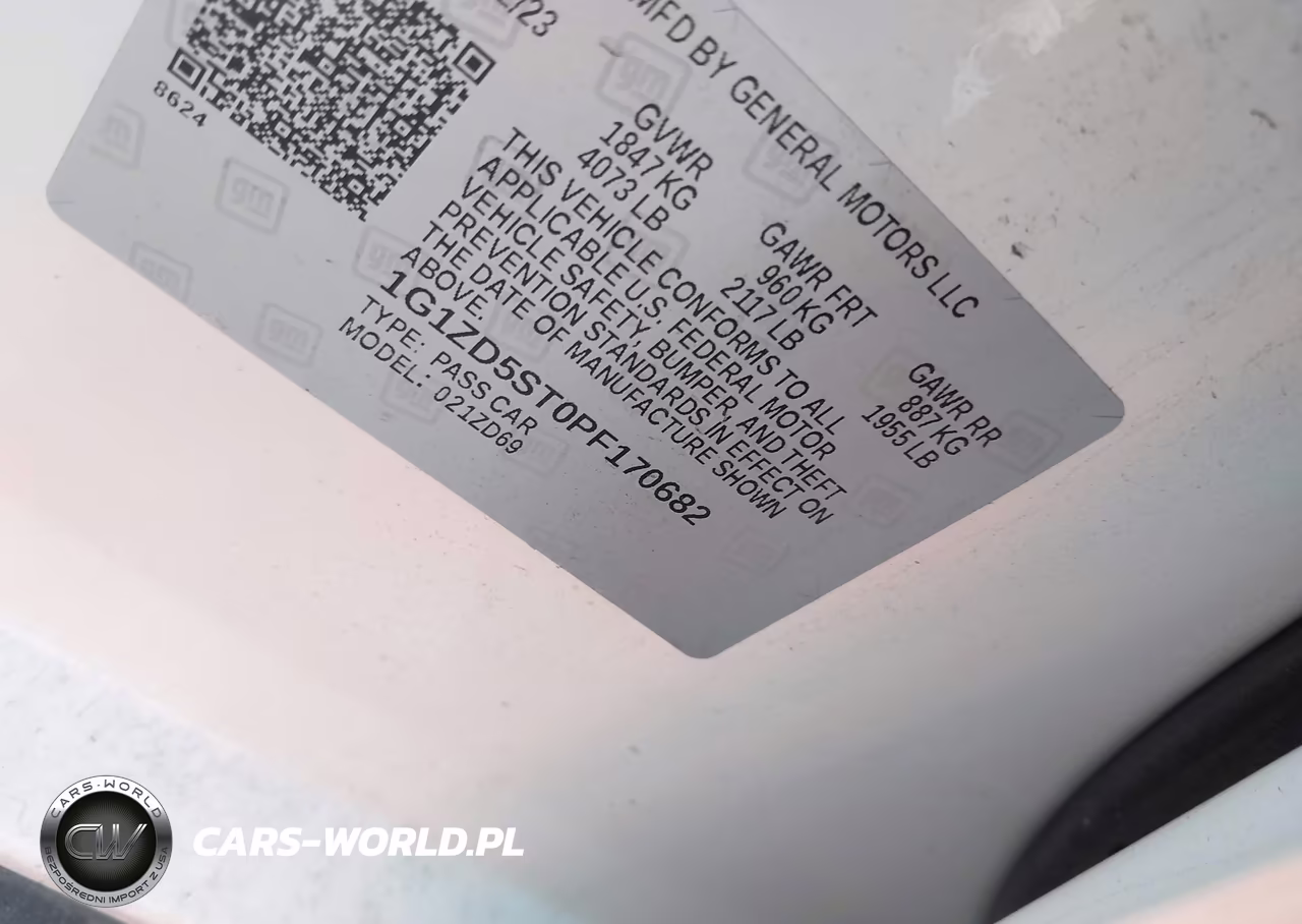 2023 Chevrolet Malibu Fwd 1Lt VIN:1G1ZD5ST0PF170682 - 9