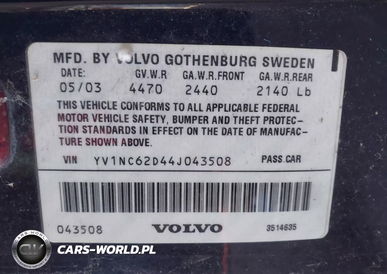 2004 Volvo C70 Ht VIN:YV1NC62D44J043508 - 9