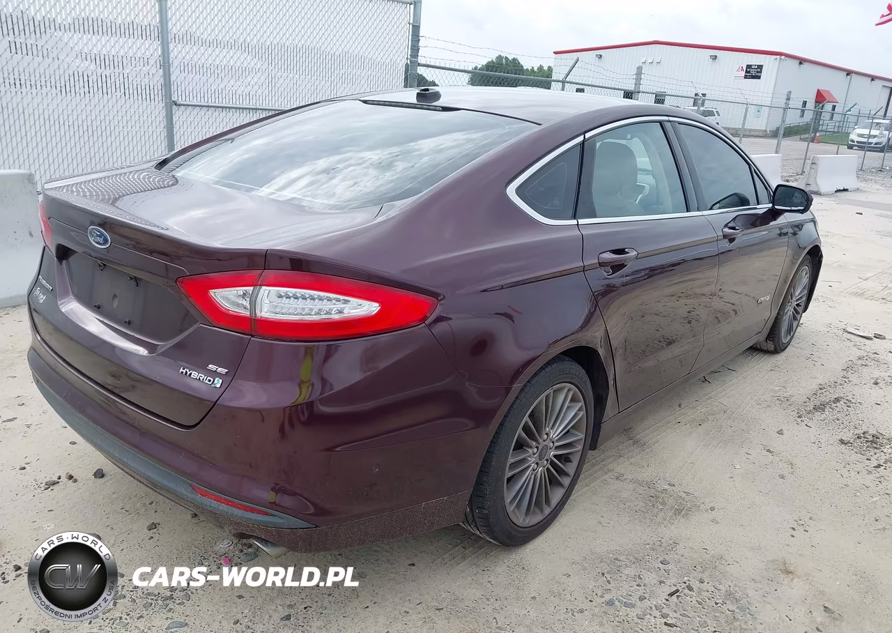 2013 Ford Fusion Hybrid Se VIN:3FA6P0LU3DR382959 - 4