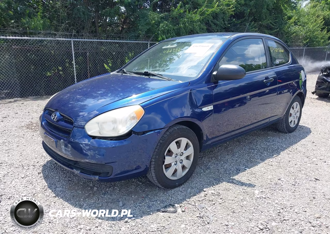 2008 Hyundai Accent Gs VIN:KMHCM36CX8U082890 - 2