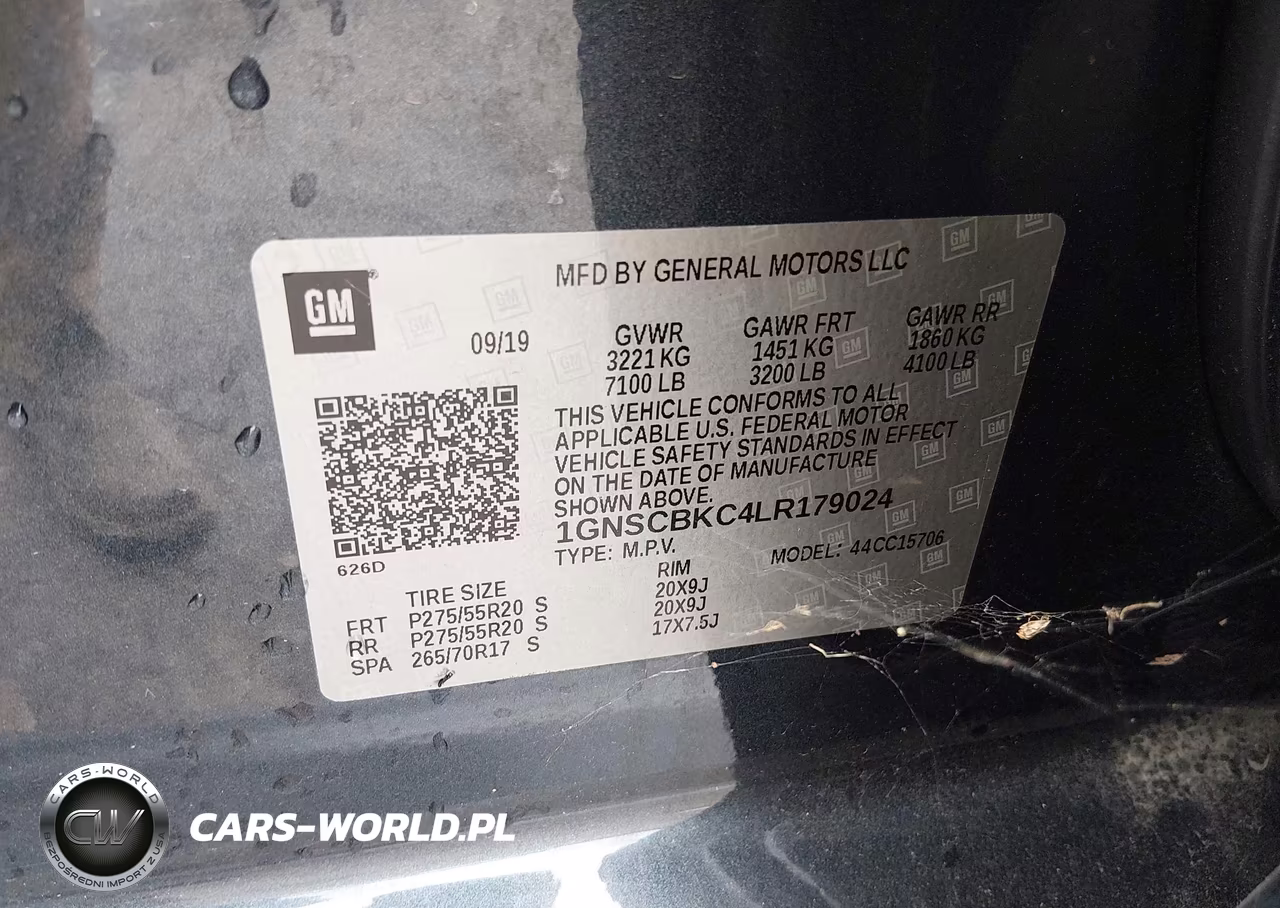 2020 Chevrolet Tahoe 2Wd Lt VIN:1GNSCBKC4LR179024 - 9