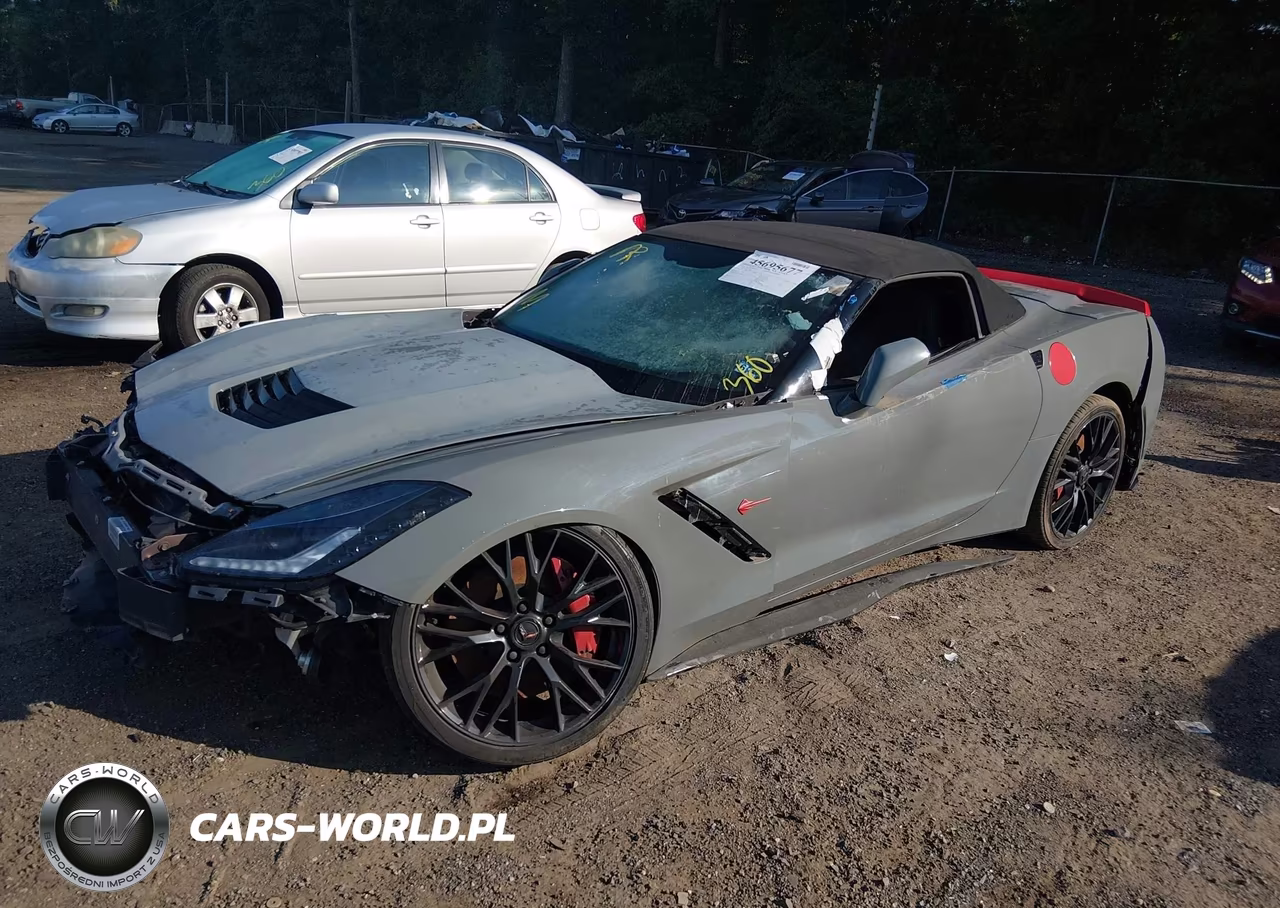2014 Chevrolet Corvette Stingray Z51 VIN:1G1YK3D78E5121657 - 2
