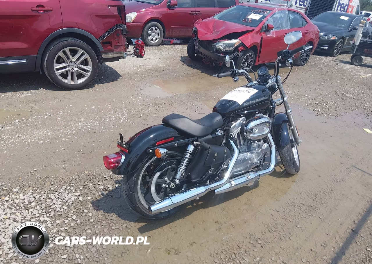 2015 Harley-Davidson Xl883 Superlow VIN:1HD4CR219FC443594 - 4