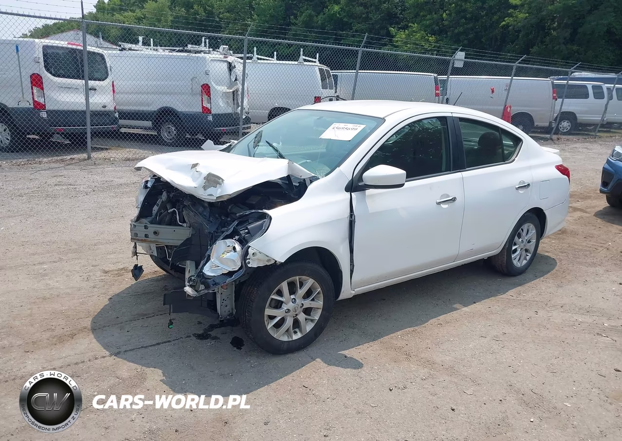 2018 Nissan Versa 1.6 Sv VIN:3N1CN7AP7JL818917 - 2