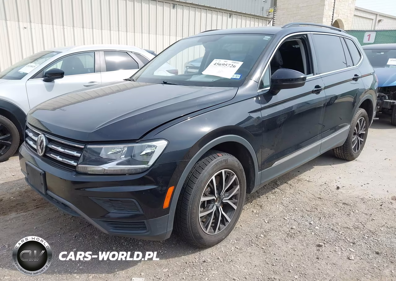2021 Volkswagen Tiguan 2.0T Se-2.0T Se R-Line Black-2.0T Sel VIN:3VV3B7AX9MM078633 - 2