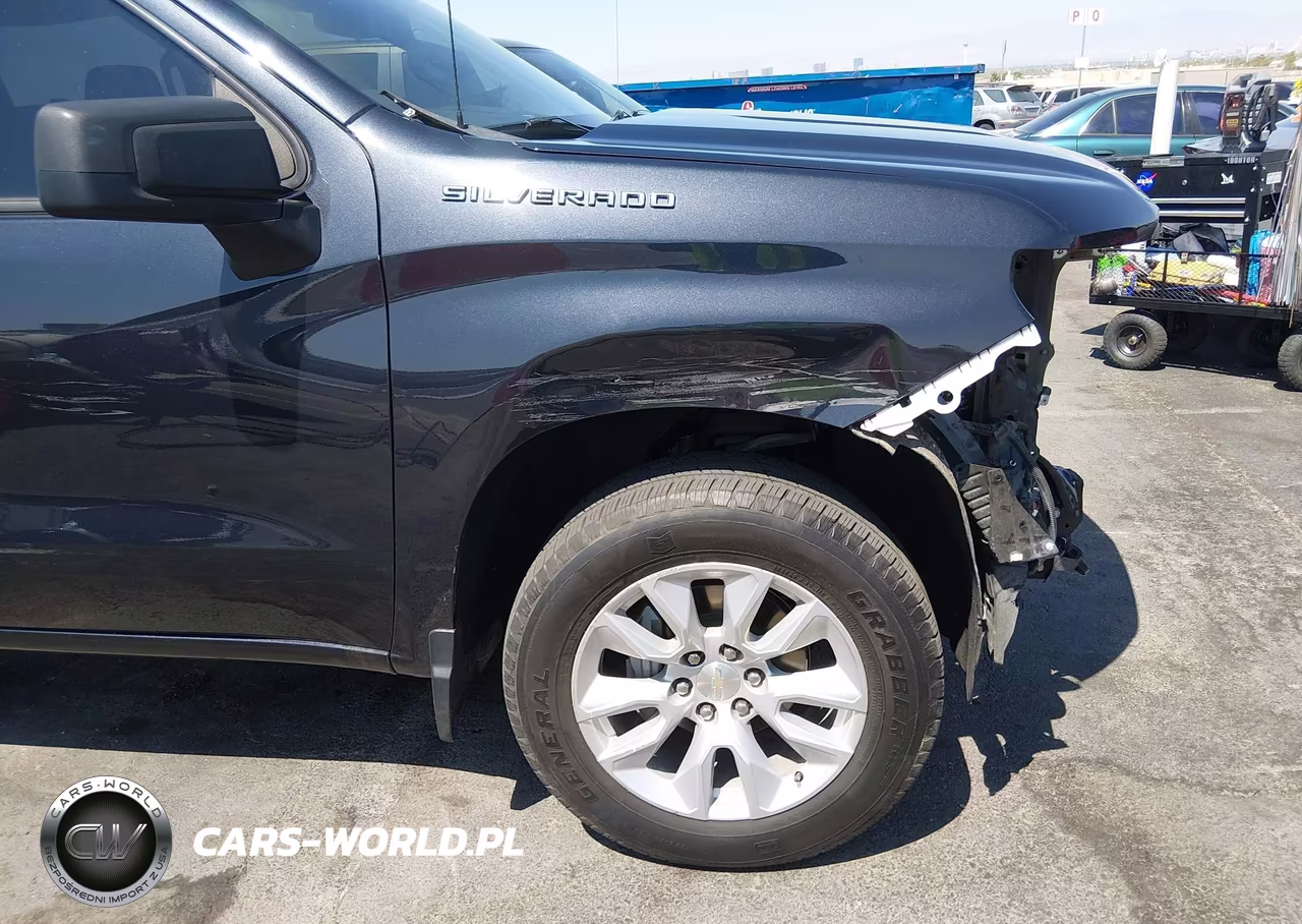 2022 Chevrolet Silverado 1500 2Wd Short Bed Custom VIN:1GCPABEK1NZ588463 - 18