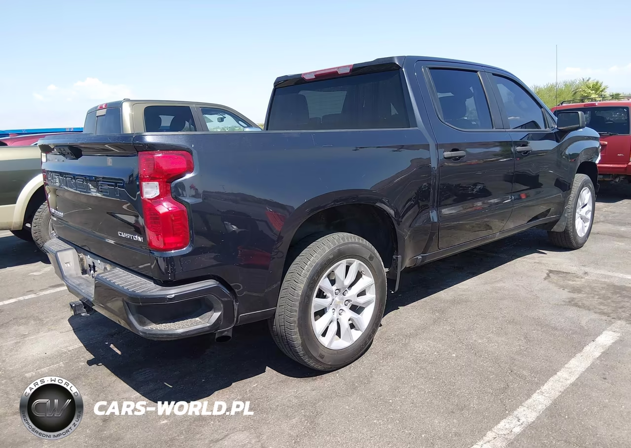 2022 Chevrolet Silverado 1500 2Wd Short Bed Custom VIN:1GCPABEK1NZ588463 - 4