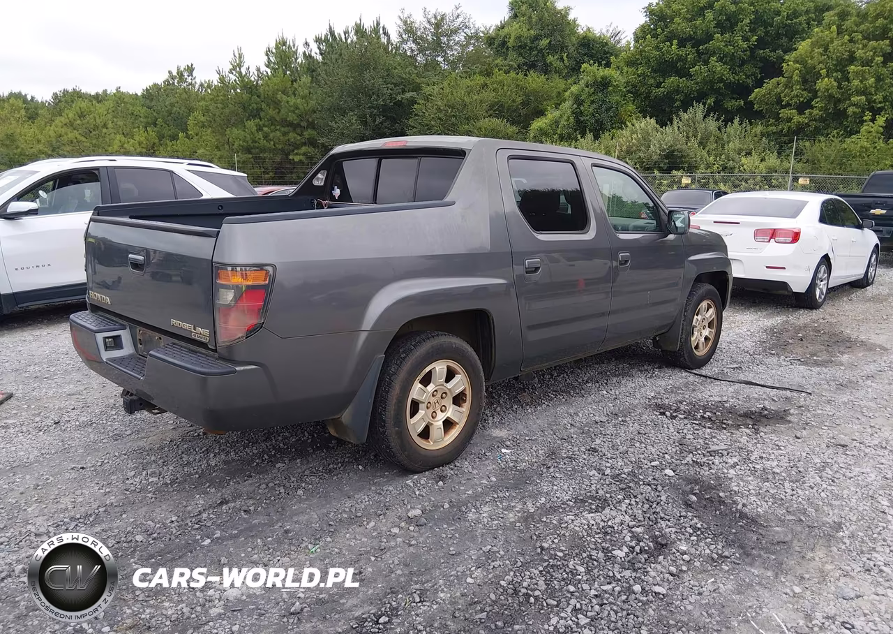 2008 Honda Ridgeline Rts VIN:2HJYK164X8H520254 - 4