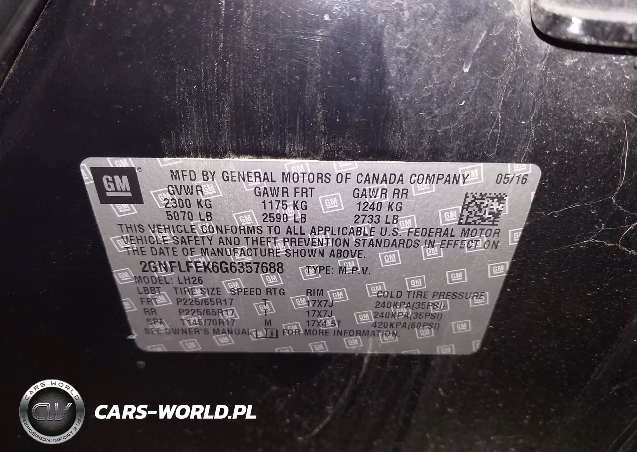 2016 Chevrolet Equinox Lt VIN:2GNFLFEK6G6357688 - 9