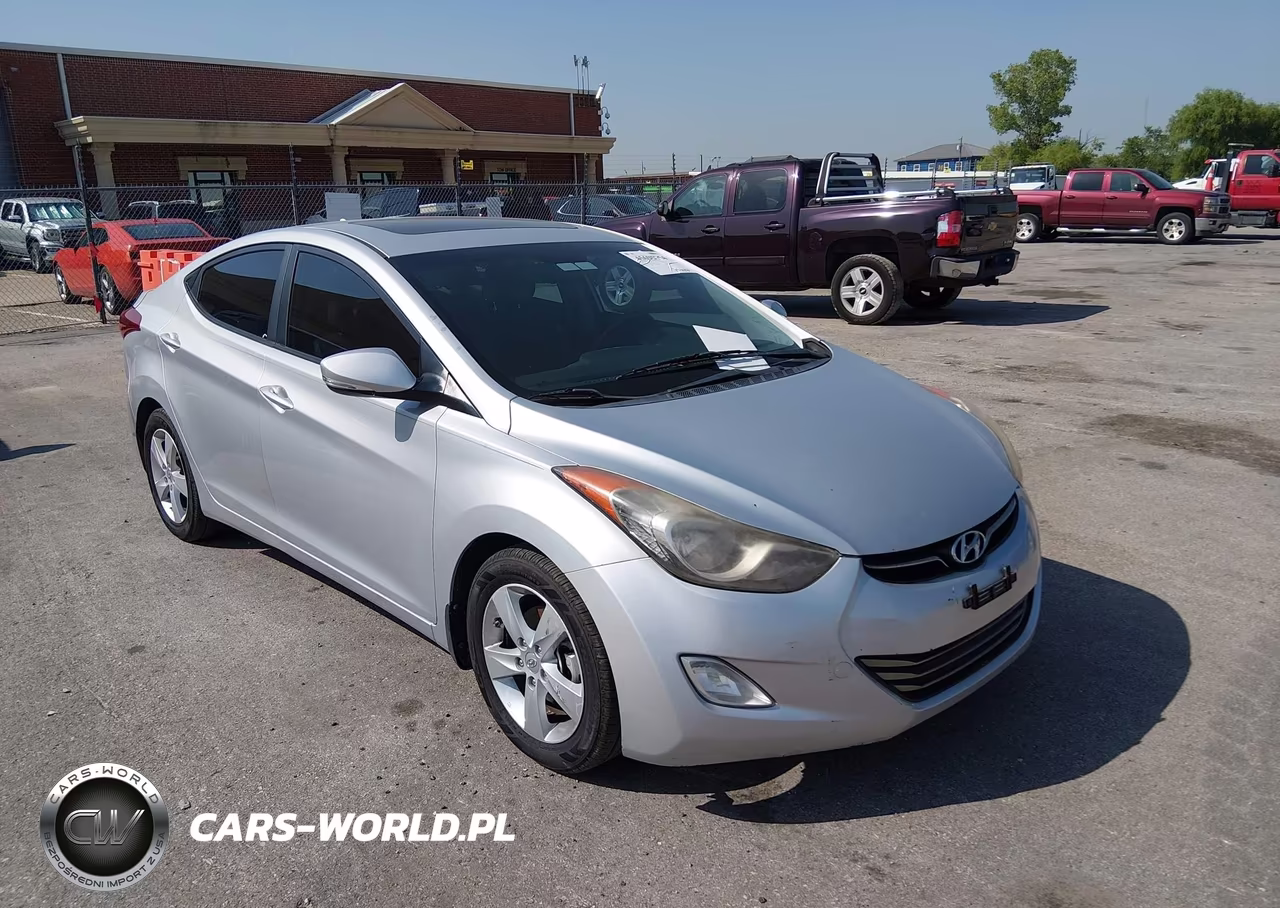 2013 Hyundai Elantra Limited VIN:KMHDH4AE0DU628596 - 1