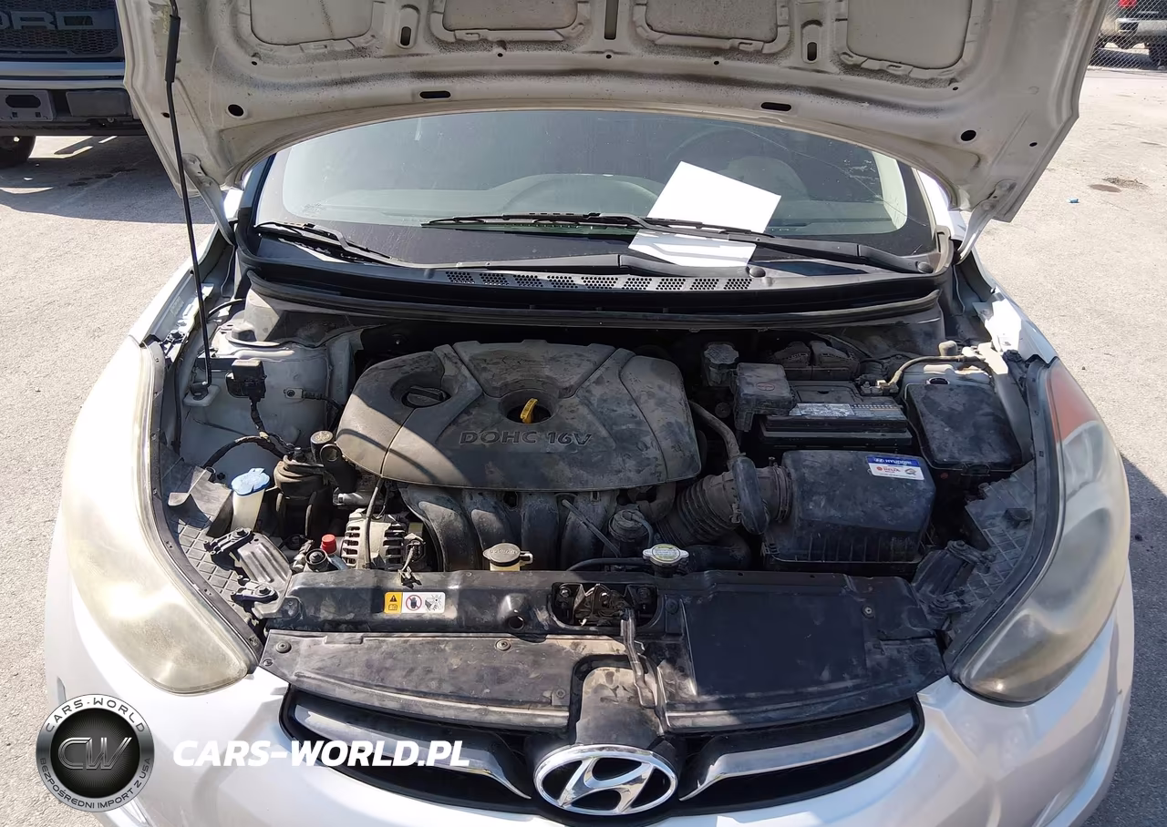 2013 Hyundai Elantra Limited VIN:KMHDH4AE0DU628596 - 10
