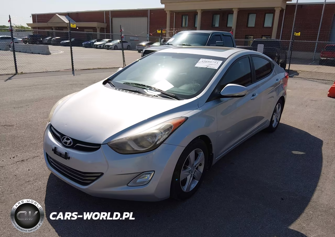 2013 Hyundai Elantra Limited VIN:KMHDH4AE0DU628596 - 2