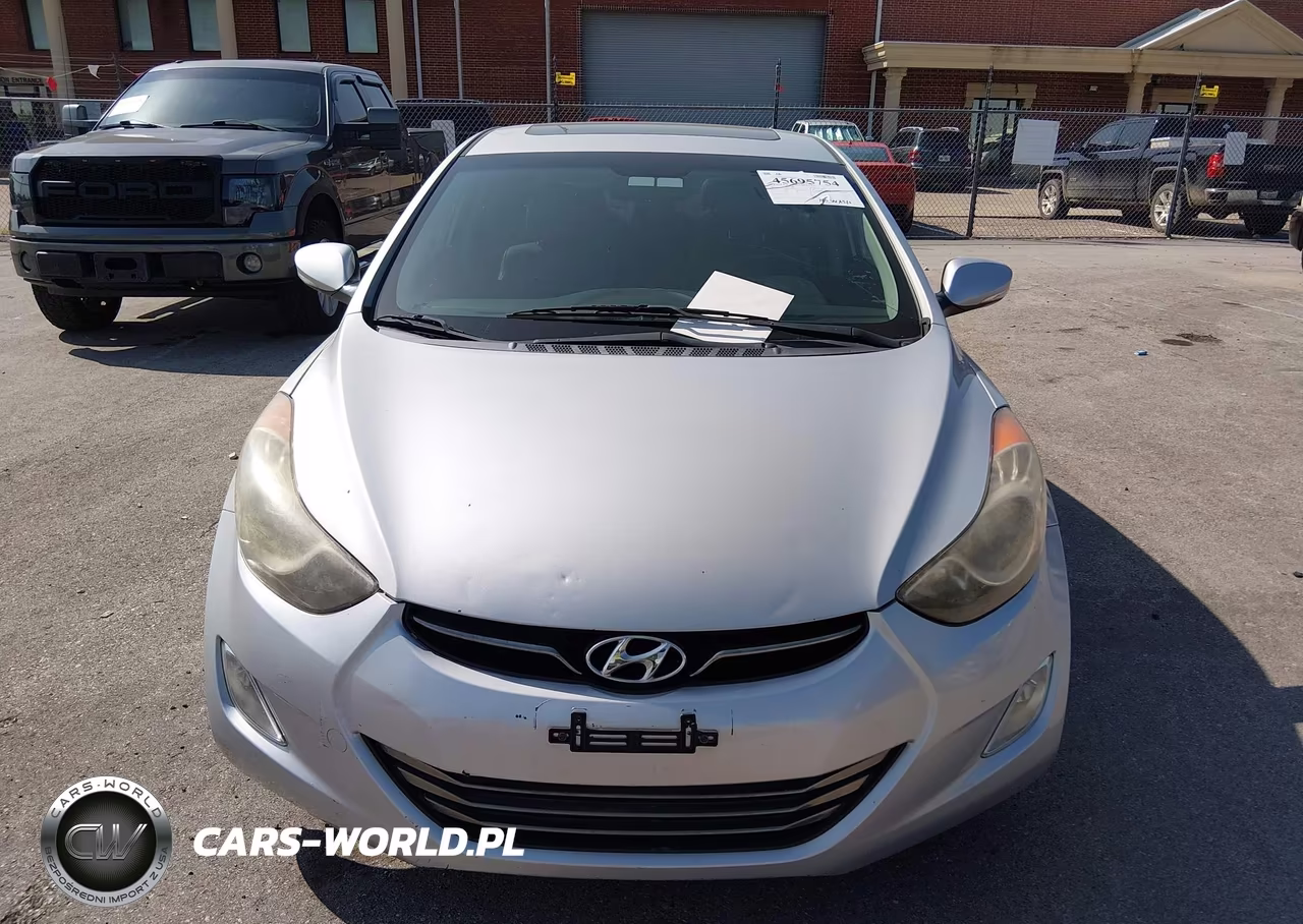 2013 Hyundai Elantra Limited VIN:KMHDH4AE0DU628596 - 6