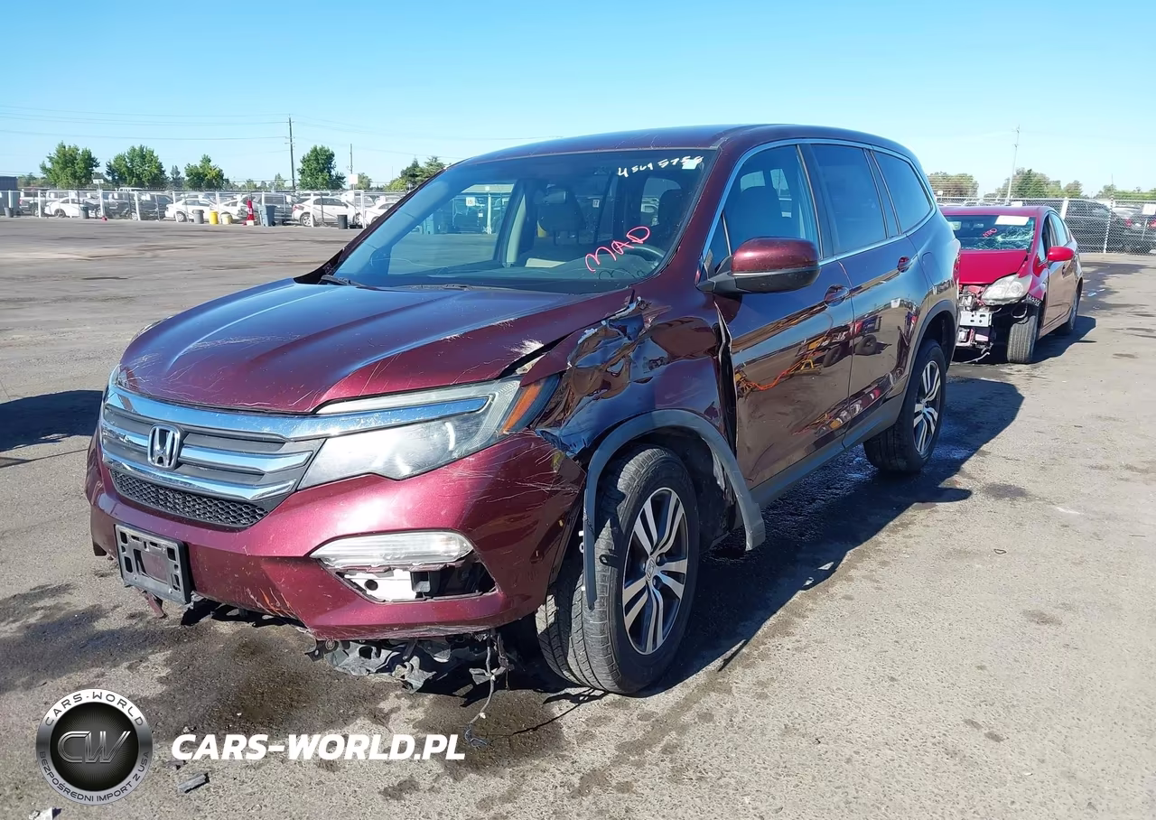 2018 Honda Pilot Ex VIN:5FNYF6H35JB038748 - 2