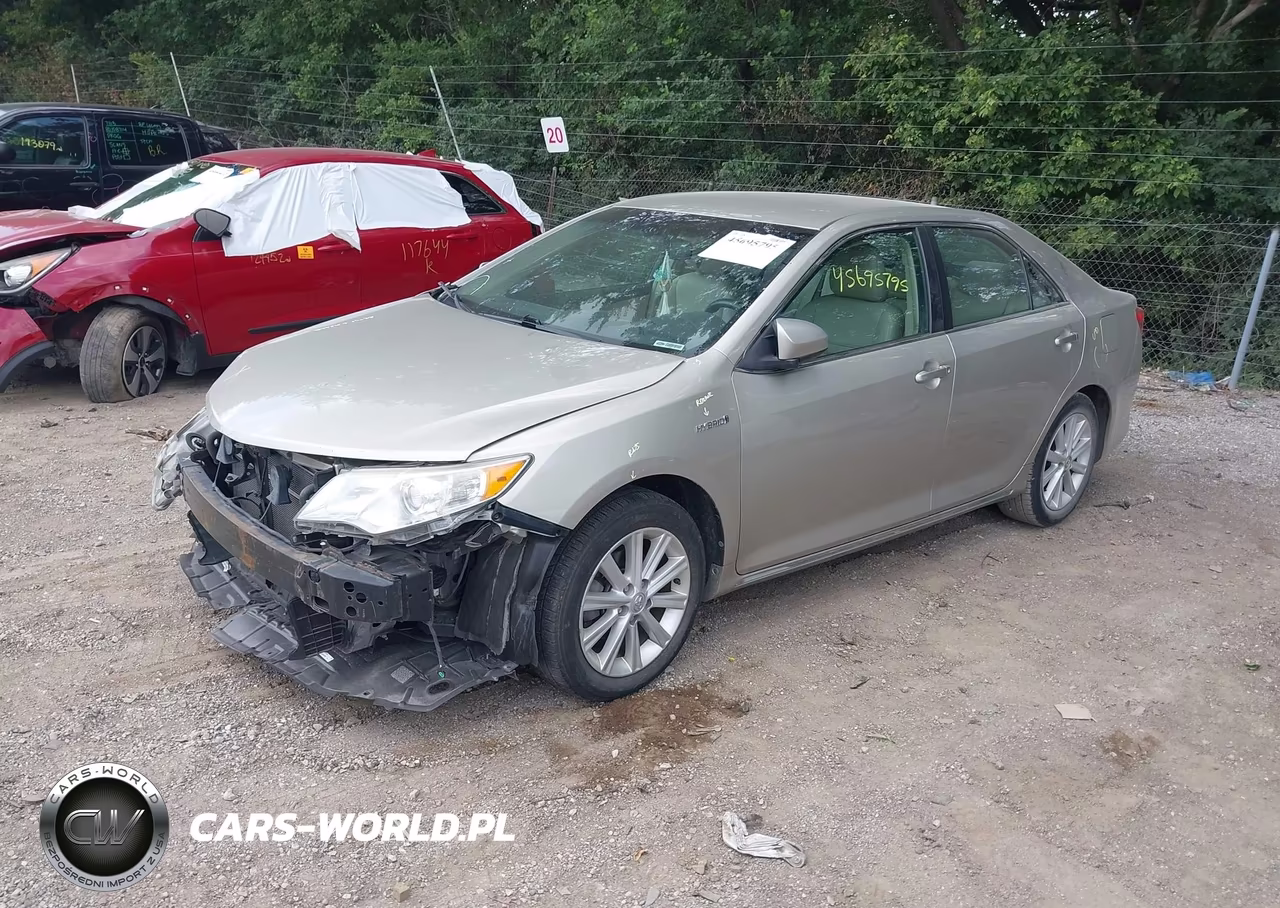 2014 Toyota Camry Hybrid Xle VIN:4T1BD1FK6EU130095 - 2