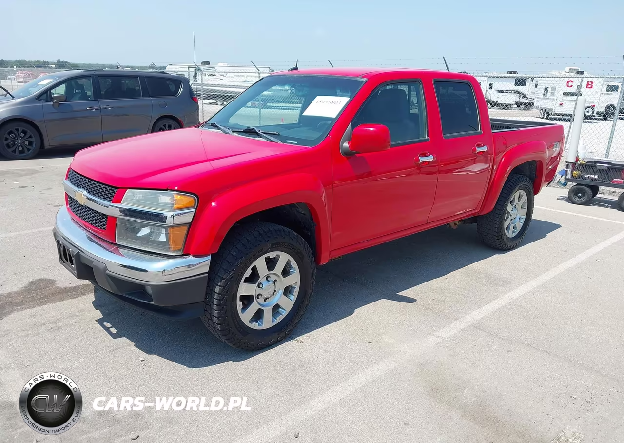 2012 Chevrolet Colorado Lt W-2Lt VIN:1GCHTDFE5C8114862 - 2