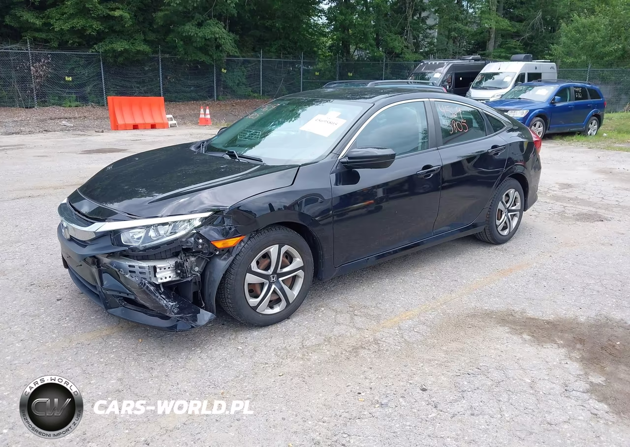 2016 Honda Civic Lx VIN:2HGFC2F58GH523600 - 2