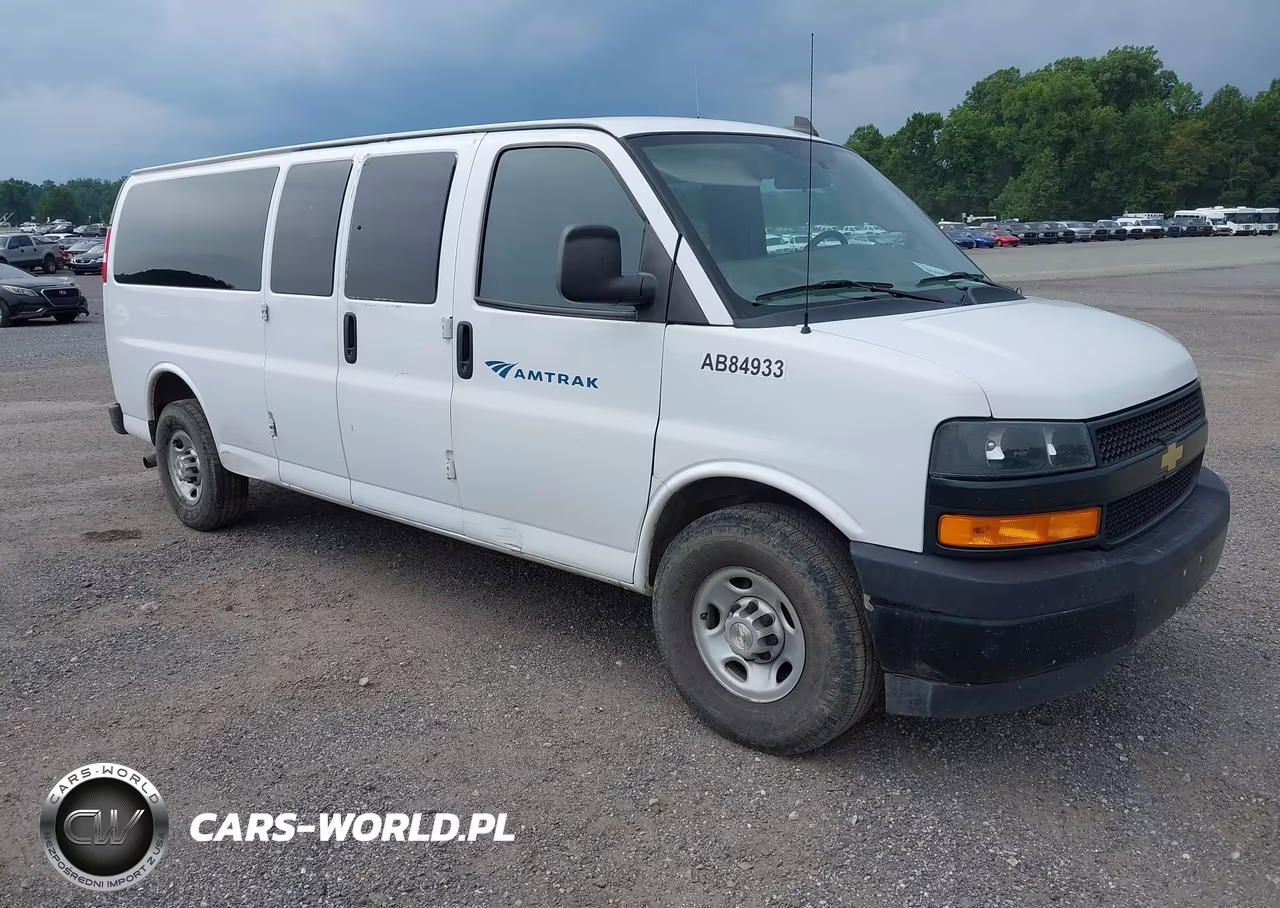 2022 Chevrolet Express Passenger Rwd 3500 Extended Wheelbase Ls – zdjęcie 1 z 22